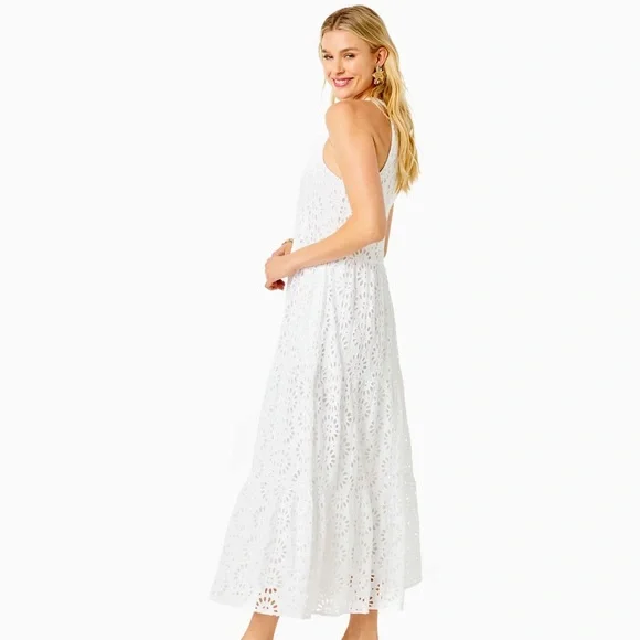 Lilly Pulitzer Beccalyn Eyelet Maxi Dress - Picture 4 of 6